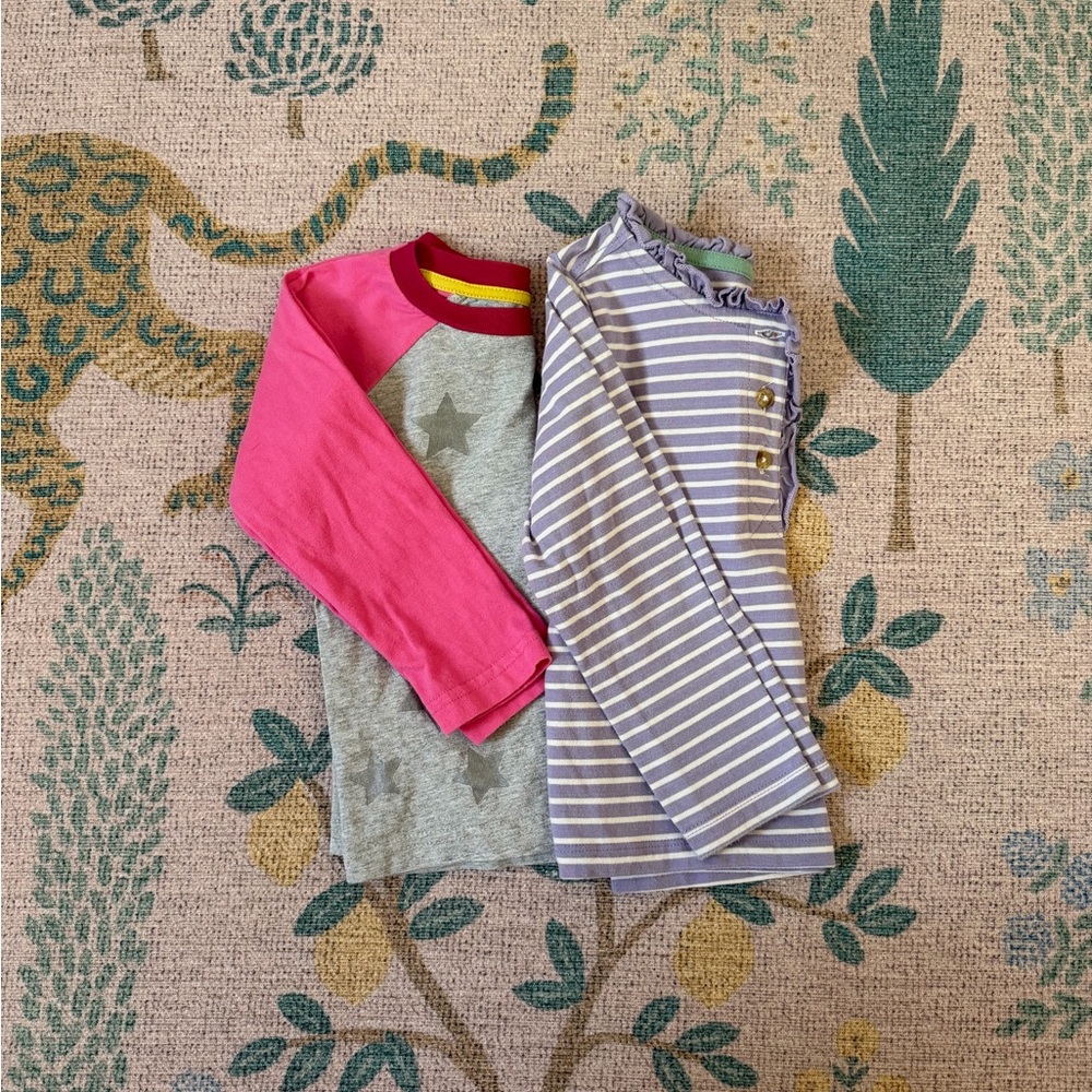 Mini Boden long sleeves, size 2-3